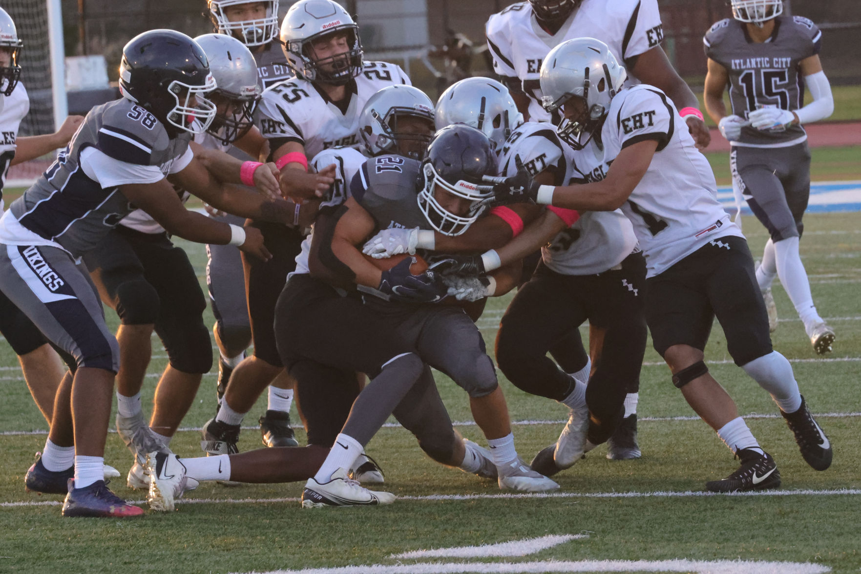 Atlantic City vs Egg Harbor Township football game